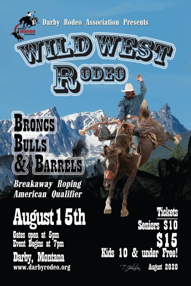 Wild West Rodeo in Darby Montana