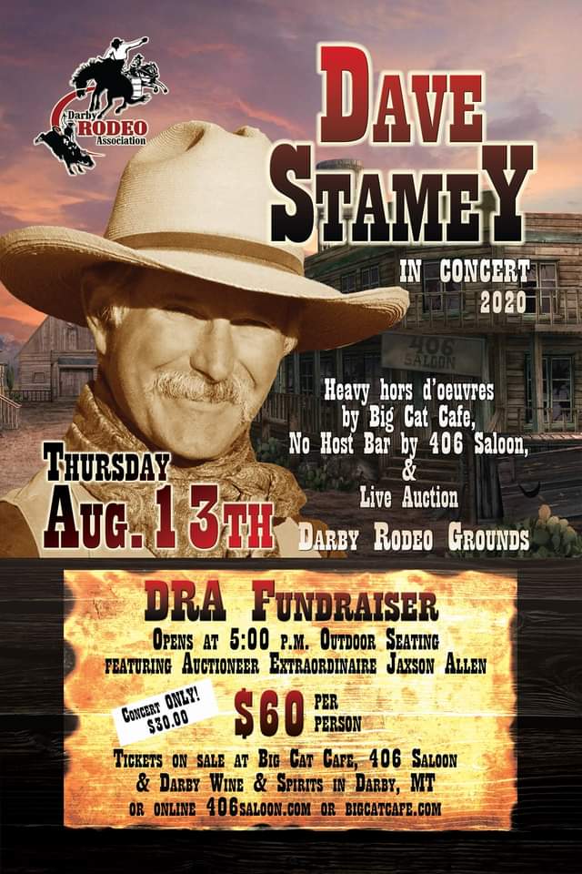 Dave Stamey in Concert in Darby Montana