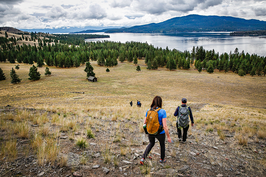 Hiking Wild Horse Island on Flathead Lake is a scenic and fun day of adventure for family and friends.