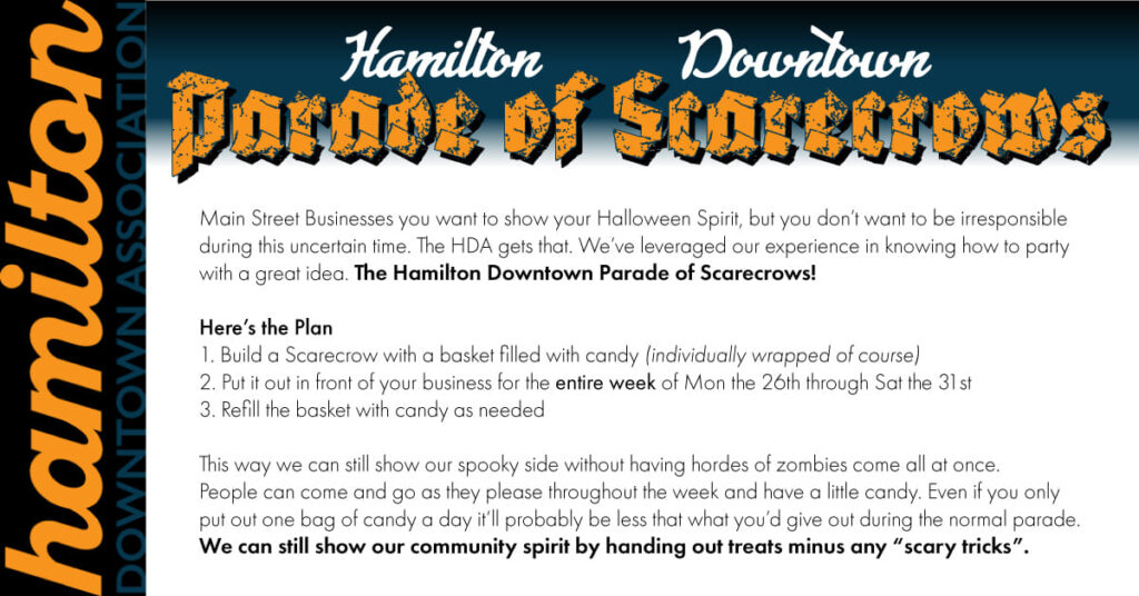 Hamilton Downtown Parade of Scarecrows