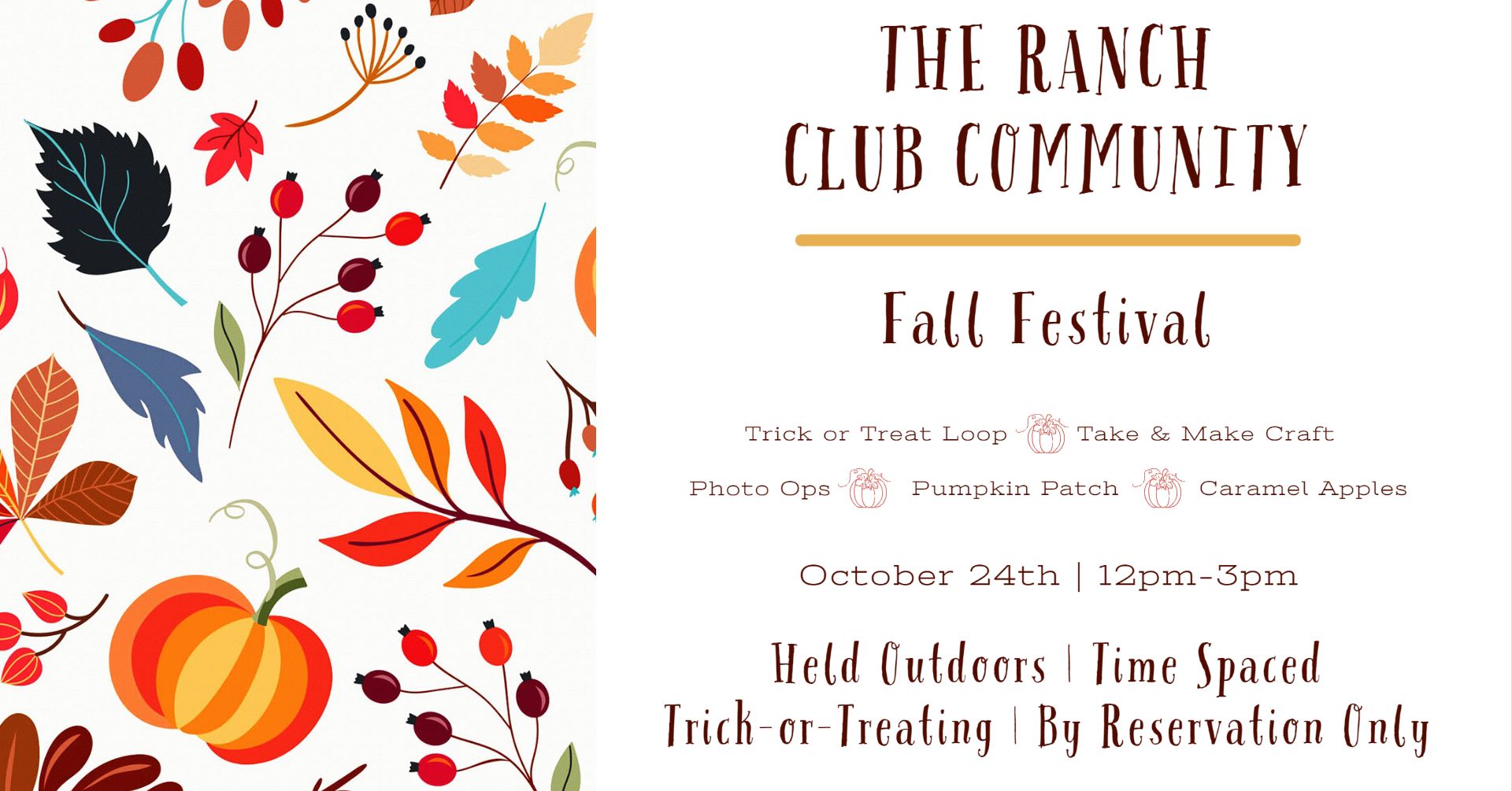 The Ranch Club Community Fall Festival