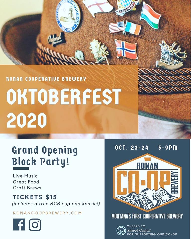 Ronan Cooperative Brewery Oktoberfest 2020