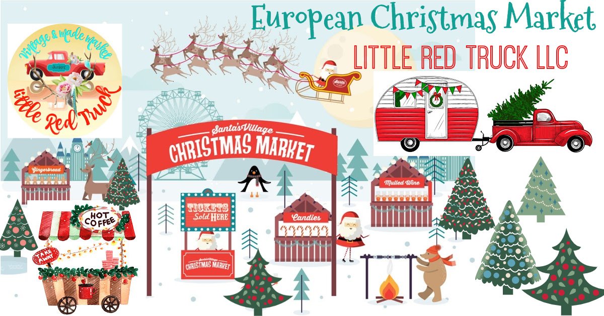 Little Red Truck's European Christmas Market 