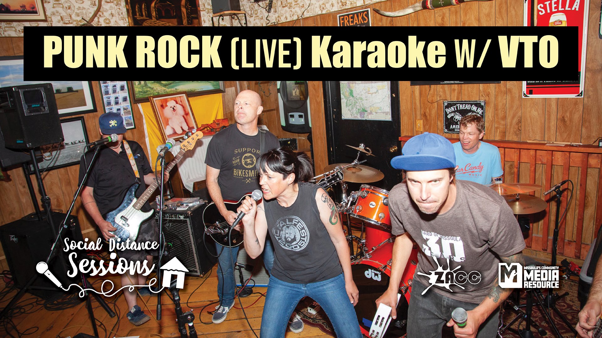 Punk Rock Live Karaoke w/VTO