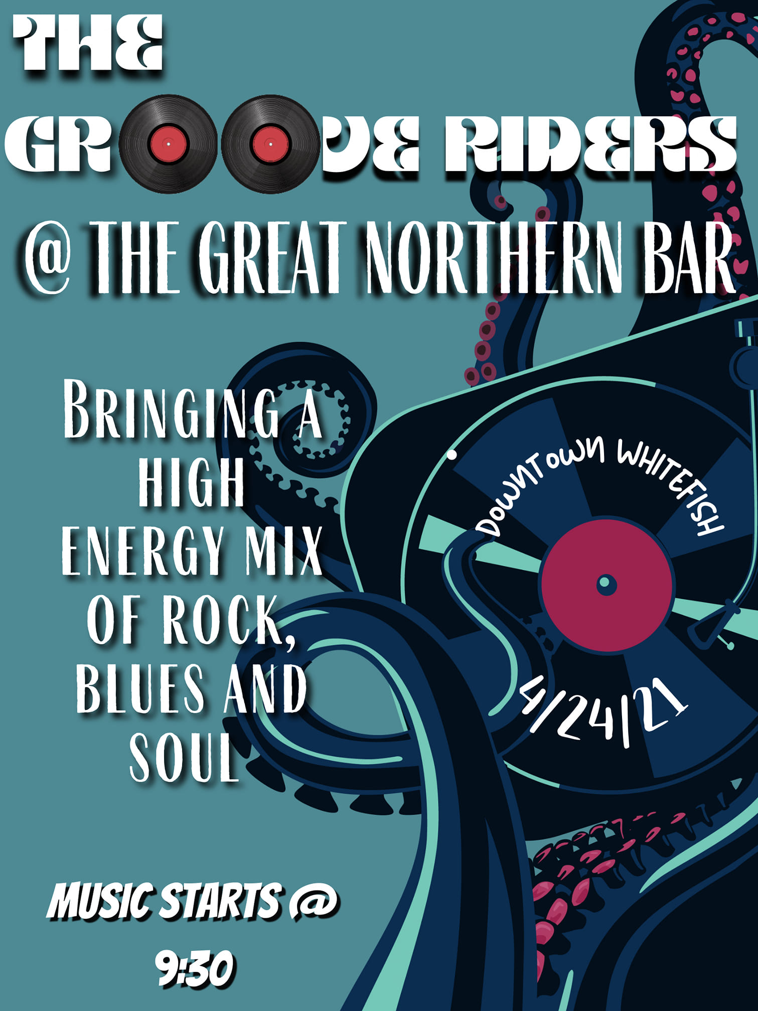 The Groove Riders @ the Great Northern Bar