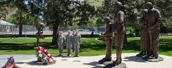 Fallen Soldier Memorial at the University of Montana in Missoula / photo by the University of Montana.