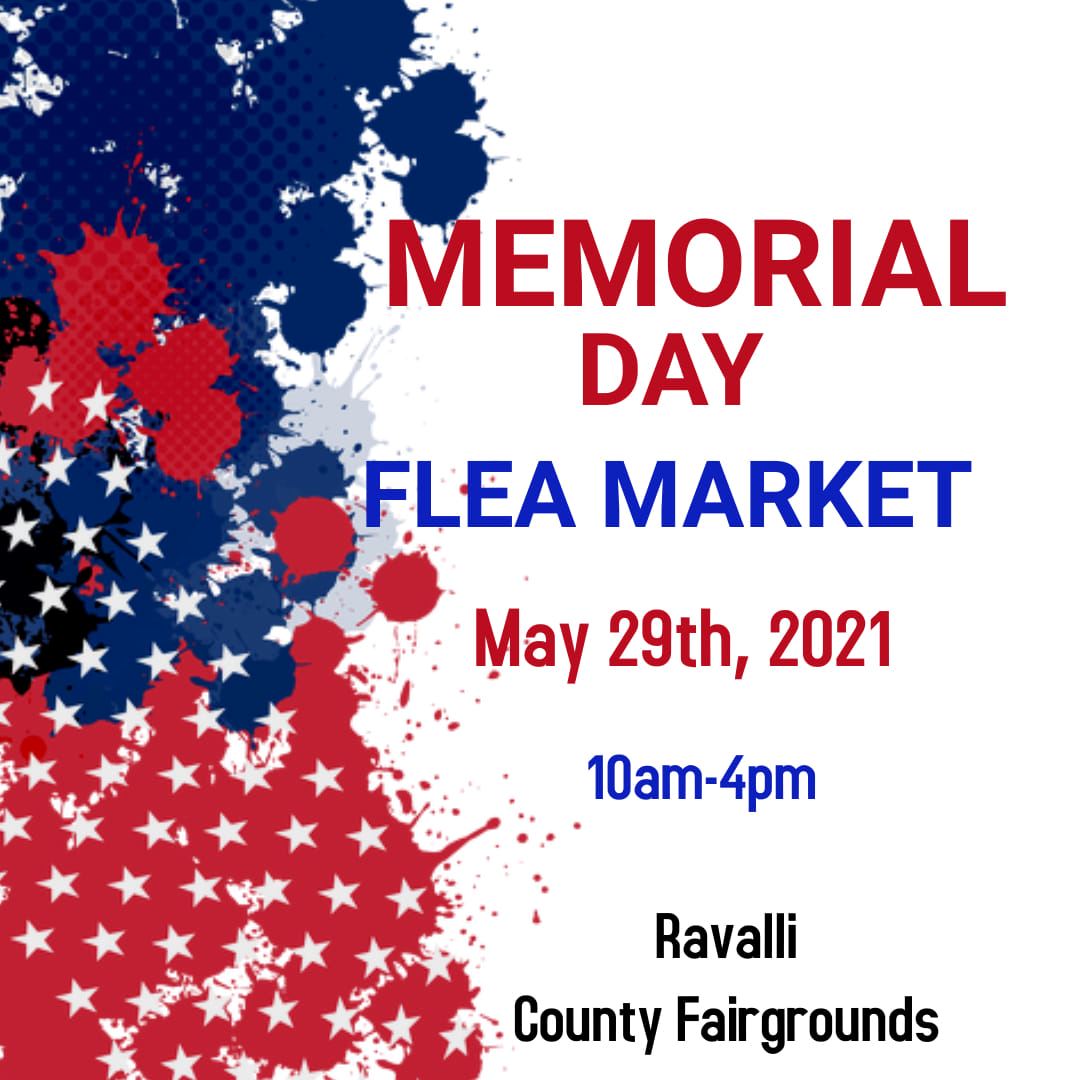 Memorial Day Flea Market-Ravalli County Fairgrounds