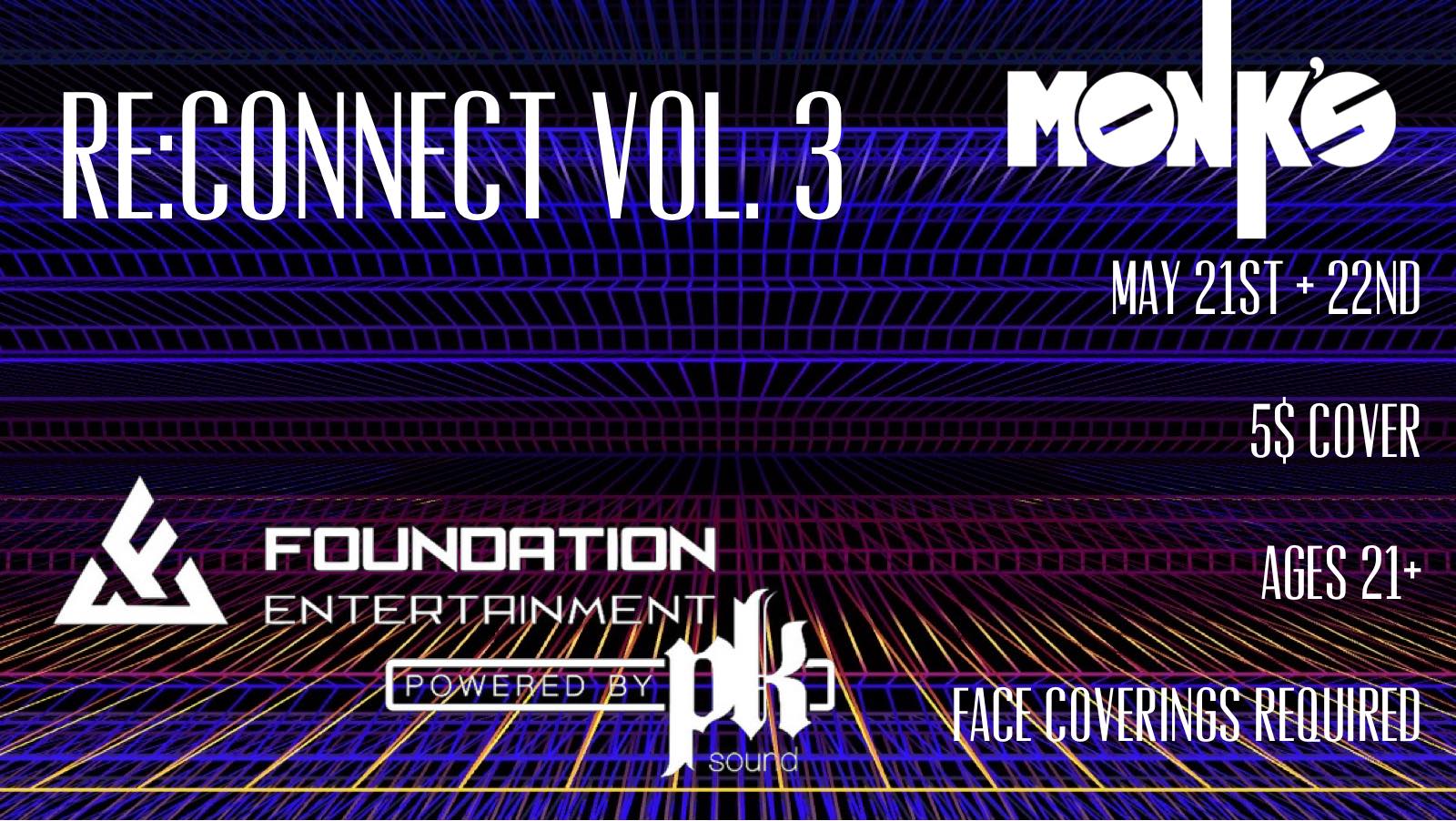 Re:Connect Vol 3 @ Monk's Bar