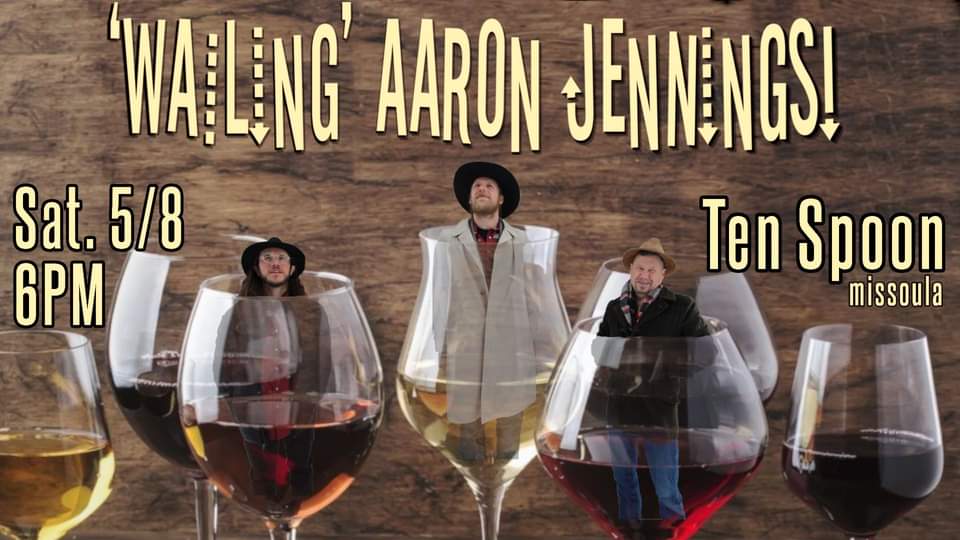 Wailing' Aaron Jennings at Ten Spoon Winery