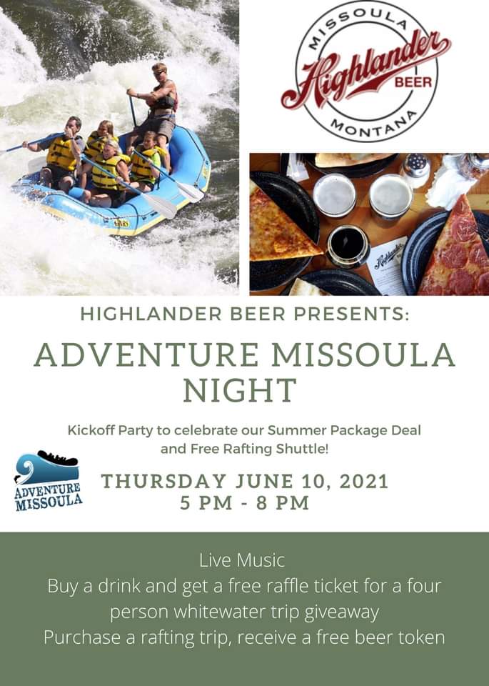 Highlander Beer Presents: Adventure Missoula Night