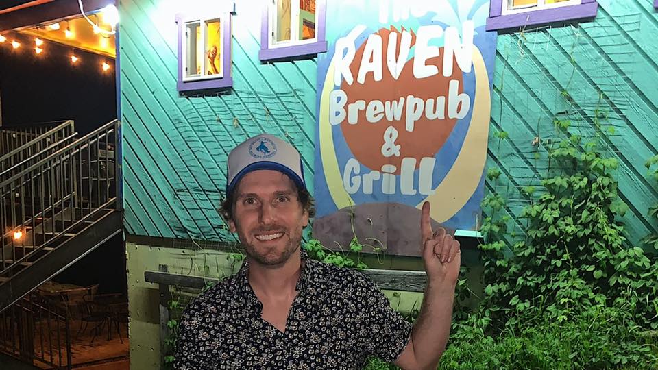 Andrew Sweeney at The Raven Brewpub & Grill
