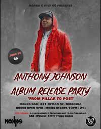 Anthony Johnson From Pillar to Post Album Release
