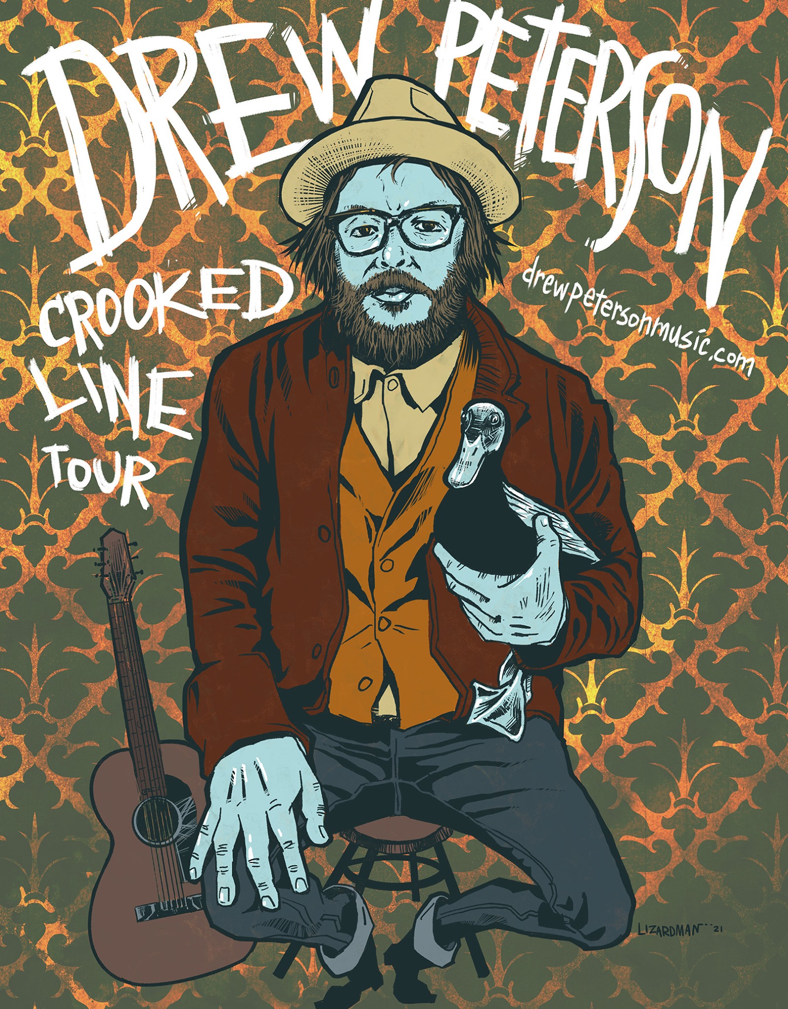 Drew Peterson Crooked Line Tour