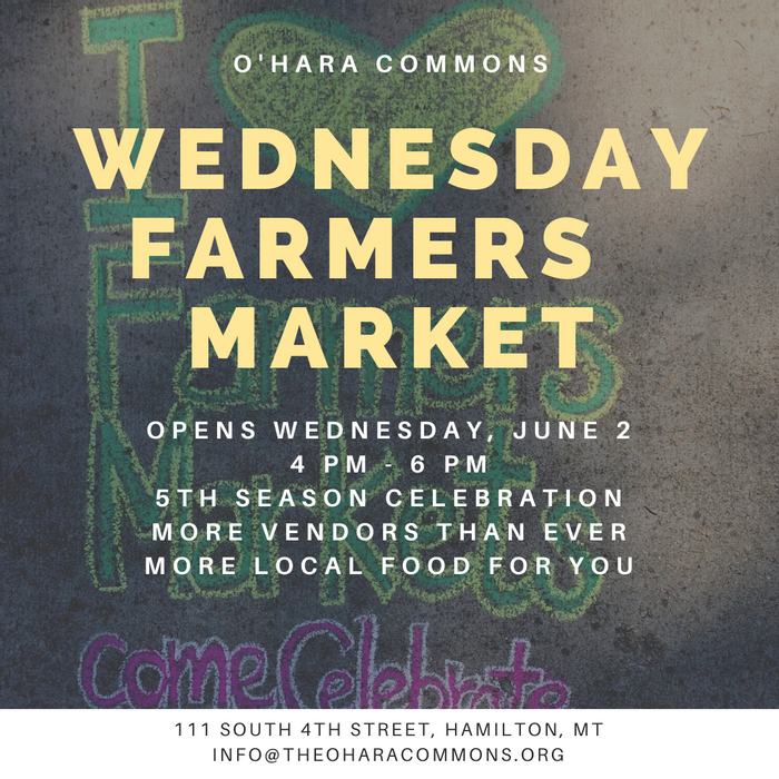 O'Hara Commons Wednesday Farmers Market