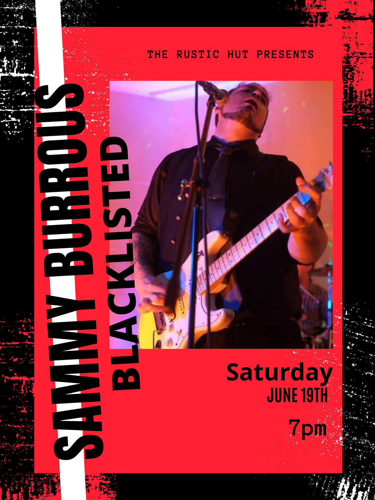 Sammy Burrous Blacklisted - Saturday, June 19