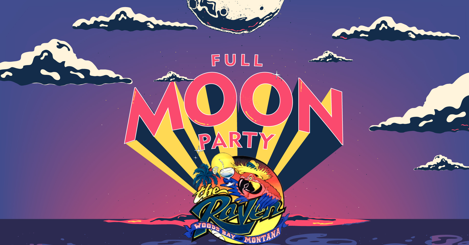 Full Moon Party with TYGR Live at The Raven