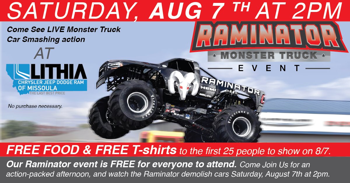 Raminator Monster Truck Car Crushing Event