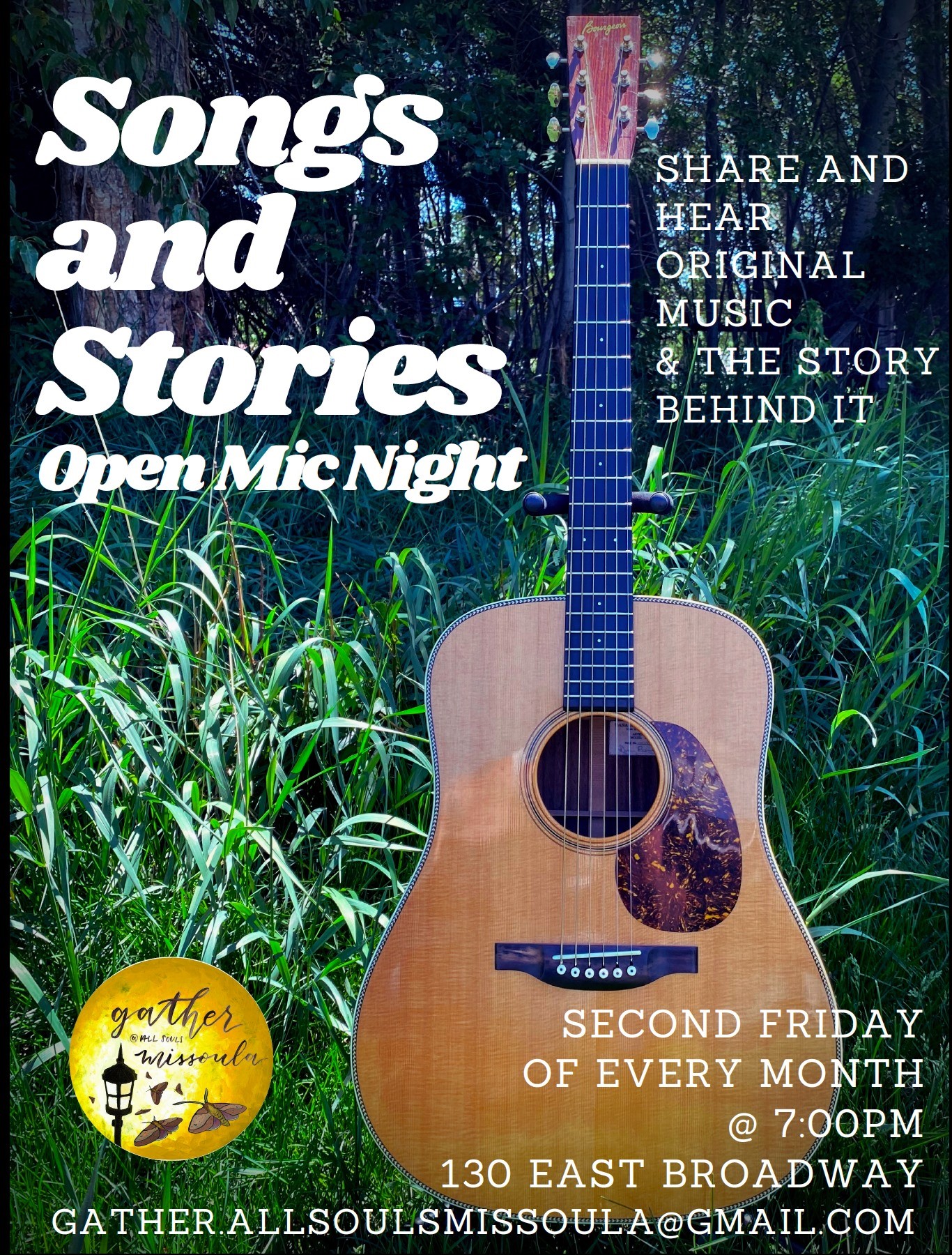 Songs and Stories - Open Mic Night