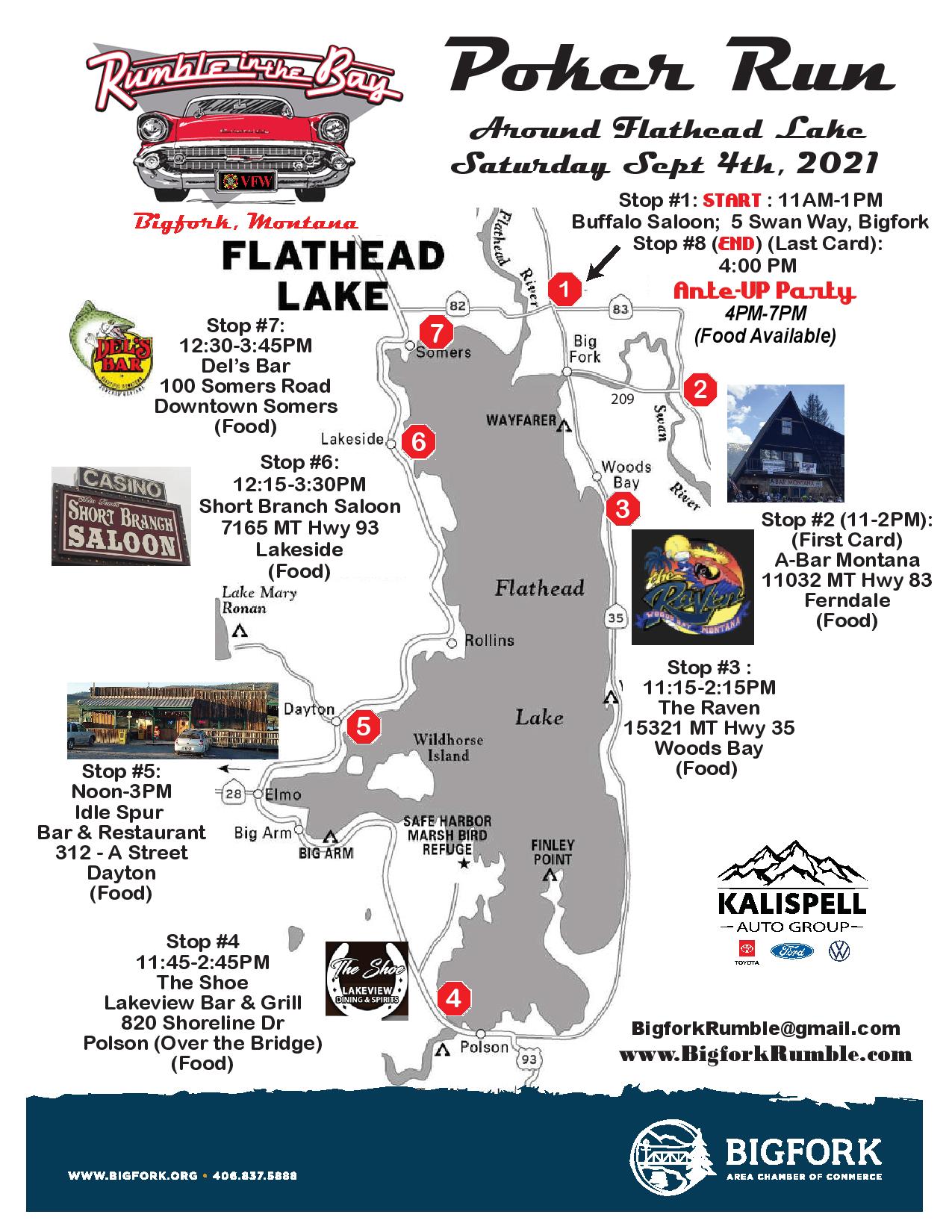Rumble Around the Lake Poker Run & Ante-Up Party