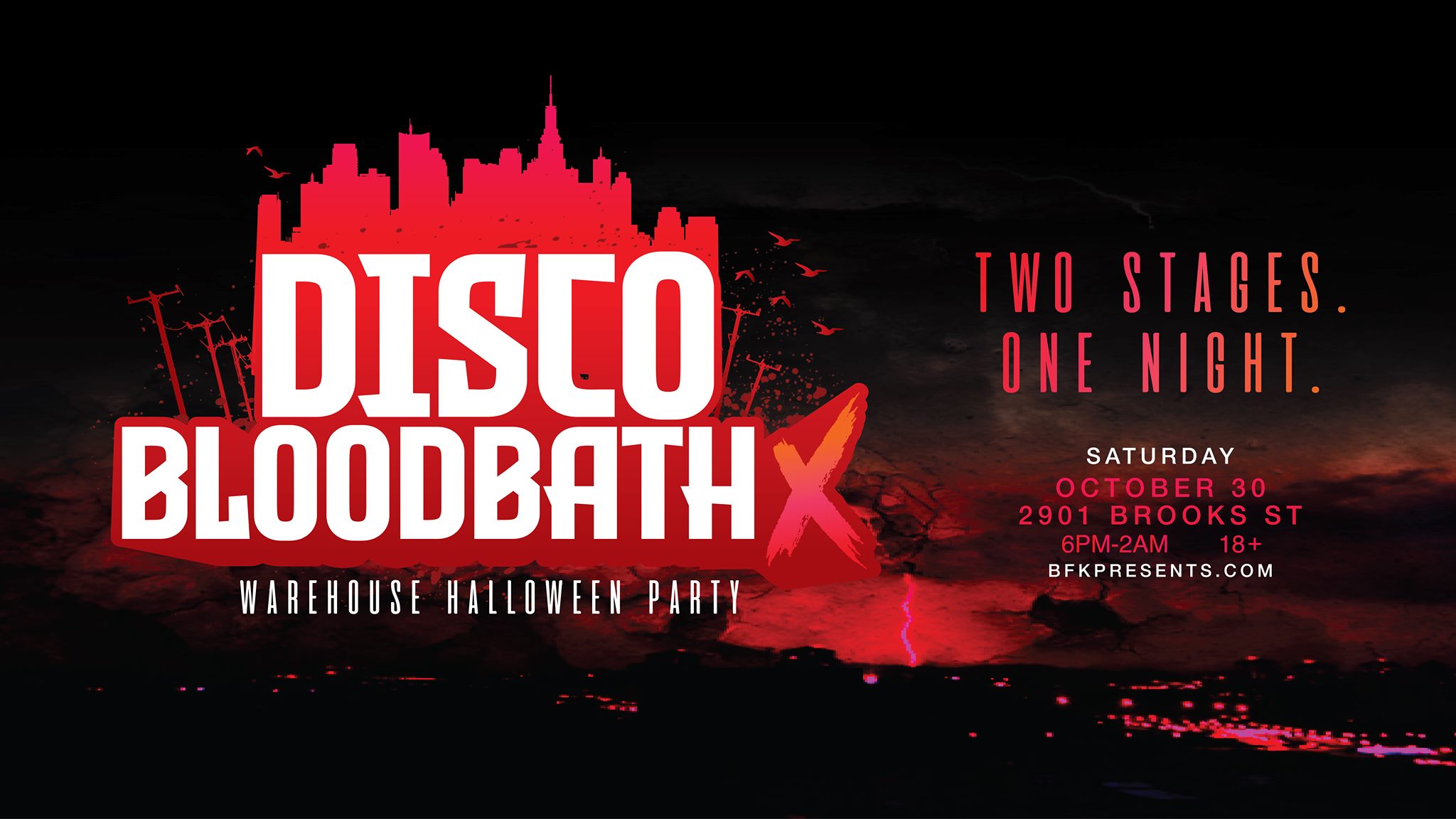 Disco Bloodbath X - Warehouse Halloween