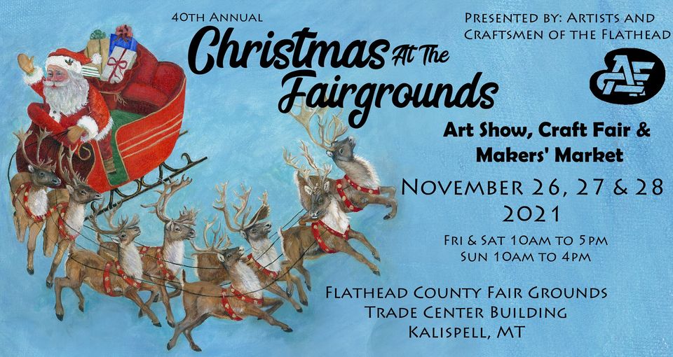 ACF "Christmas at the Fairgrounds" Art Show, Craft Fair & Makers Market - 40th Annual