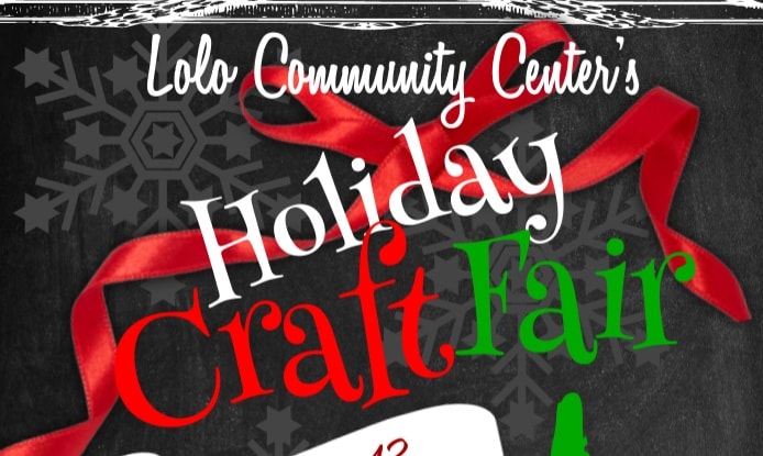 Lolo Community Center's Holiday Craft Fair