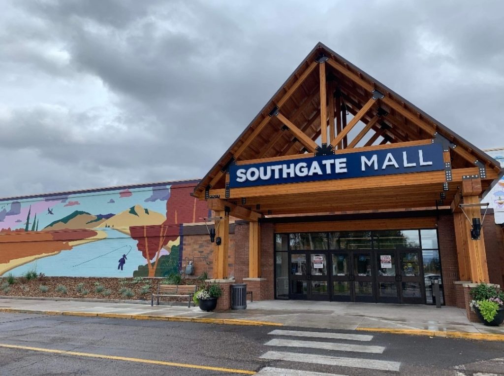 Southgate Mall in Missoula, Montana - West Entrance