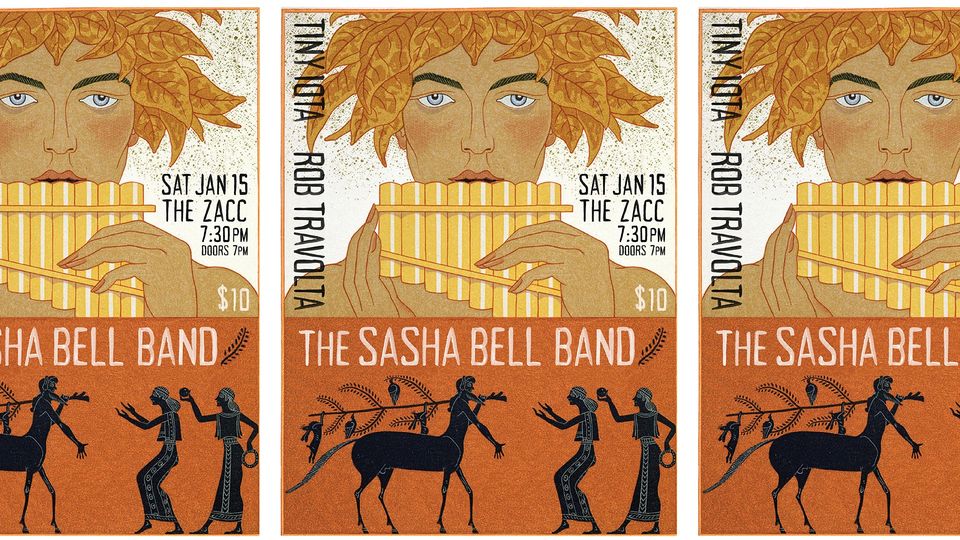 The Sasha Bell Band + Tiny Iota + Rob Travolta
