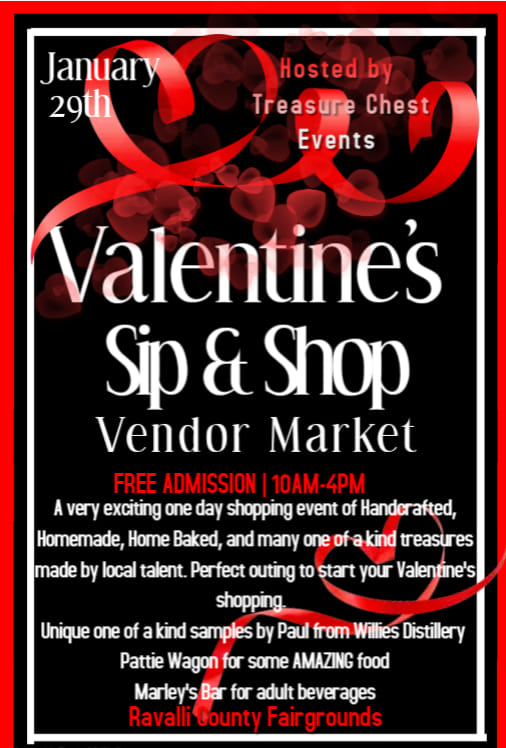 Valentine's Sip & Shop