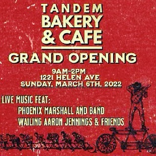 Tandem Bakery & Cafe Grand Opening March 6