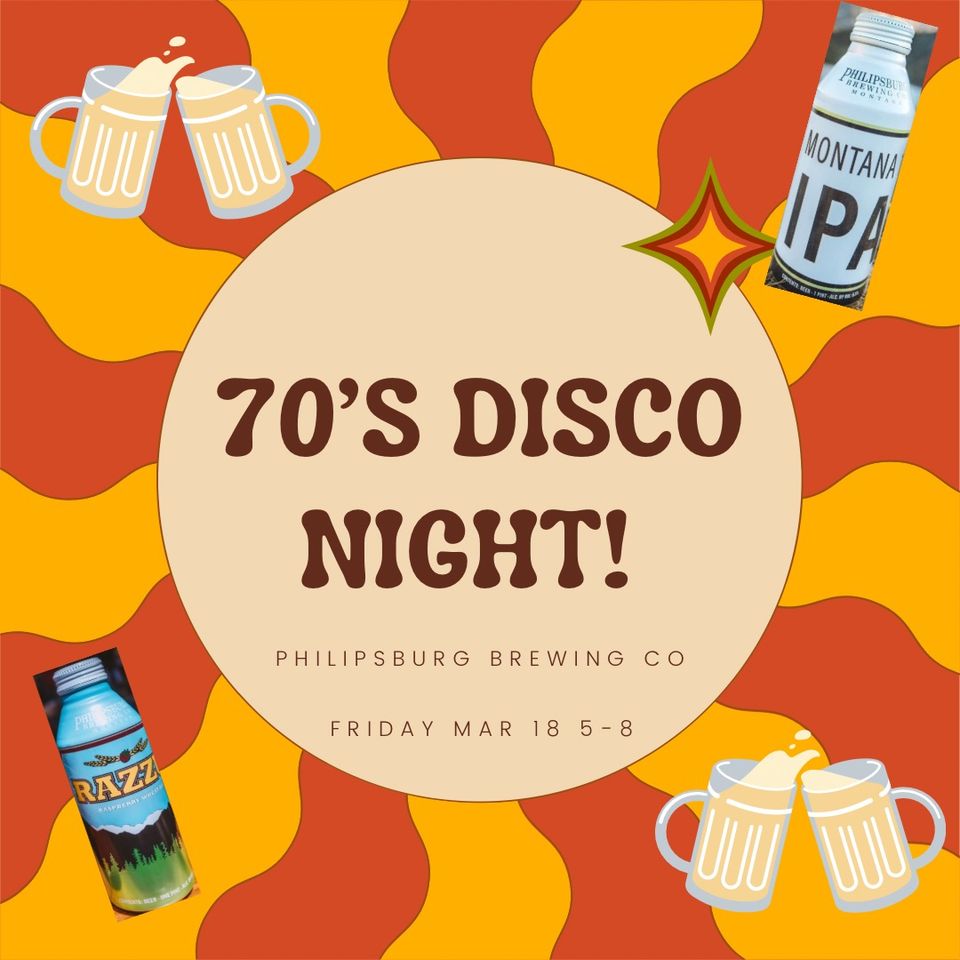 70's Disco Night!