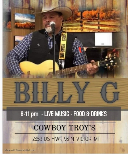 Billy G at Cowboy Troys