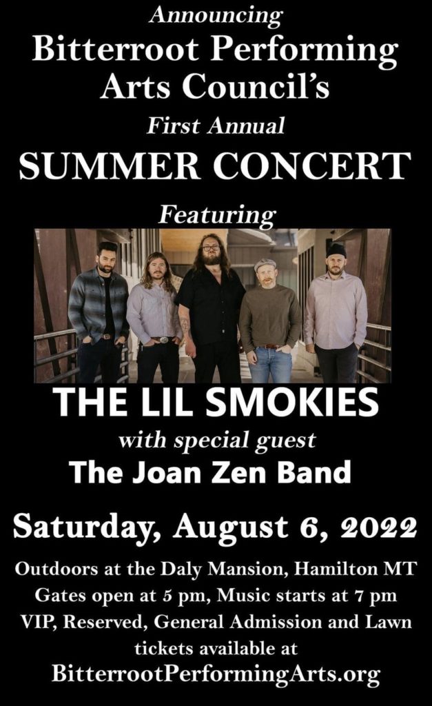 The Lil Smokies and Joan Zen at Daly Mansion
