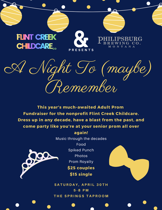 Adult Prom at Philipsburg Brewing