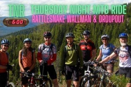 TNR Missoula MTB Ride Rattlesnake Wallman & Dropout Trails