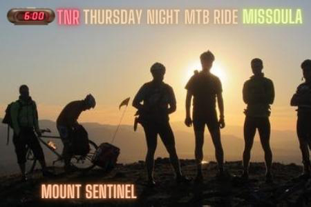 TNR Thursday Night MTB Ride Missoula - Mount Sentinel