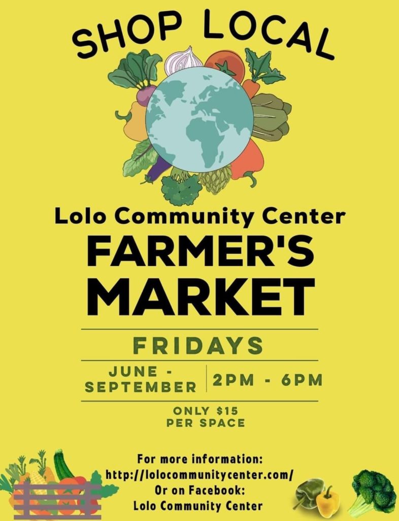 Lolo Community Center Farmers Market in Lolo, Montana