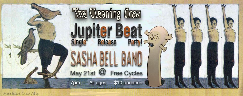 Sasha Bell Band/Jupiter Beat/The Cleaning Crew