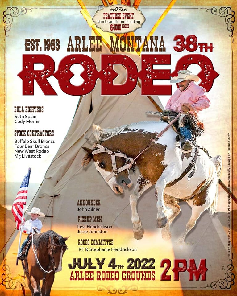 38th Annual Arlee Rodeo, July 4, 2022 in Arlee, Montana