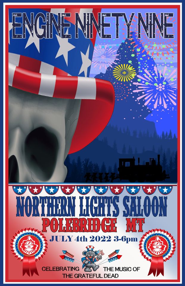 Celebration of Independence (and the good 'ol Grateful Dead) in Polebridge, Montana