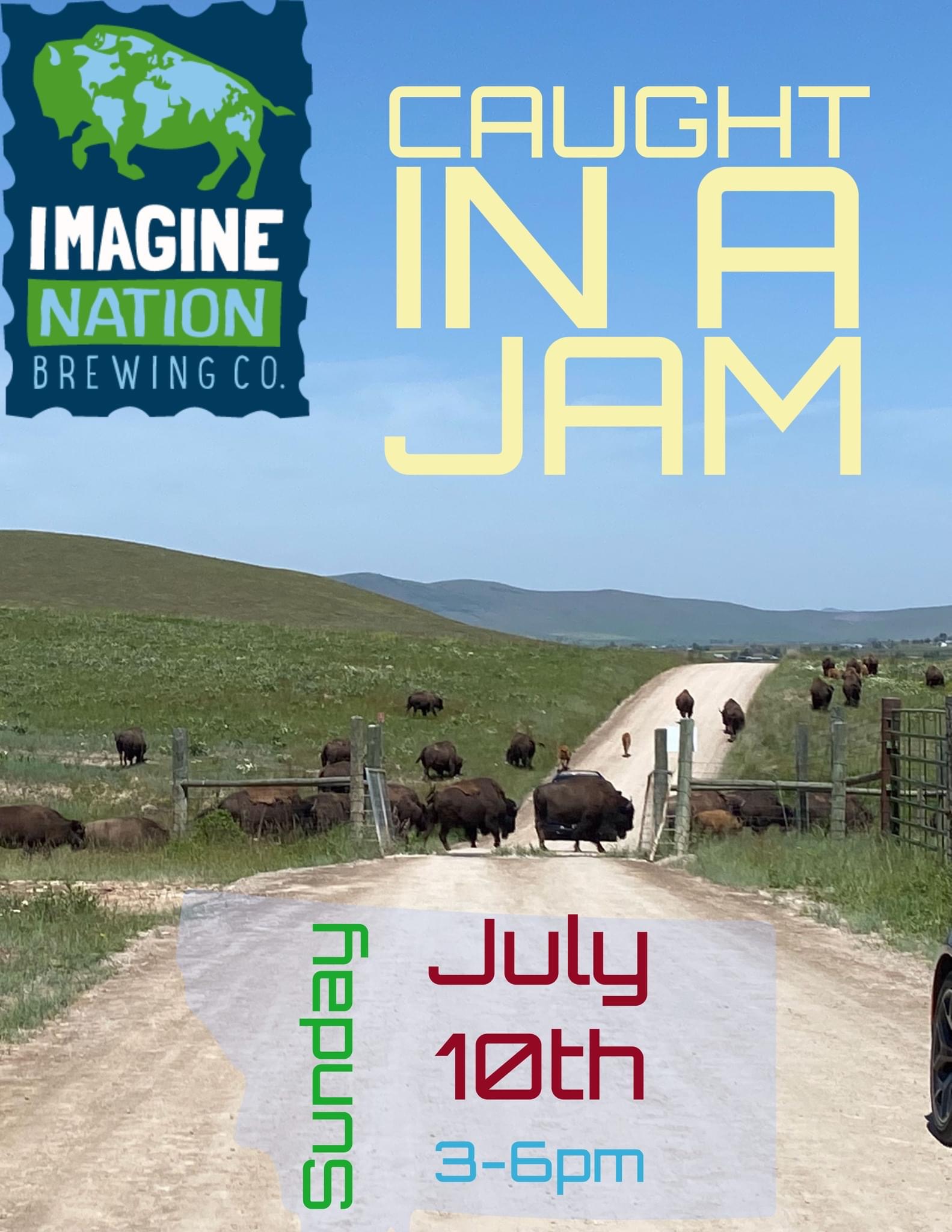 Caught in a Jam on Sunday, July 10 at Imagine Nation Brewing in Missoula, Montana