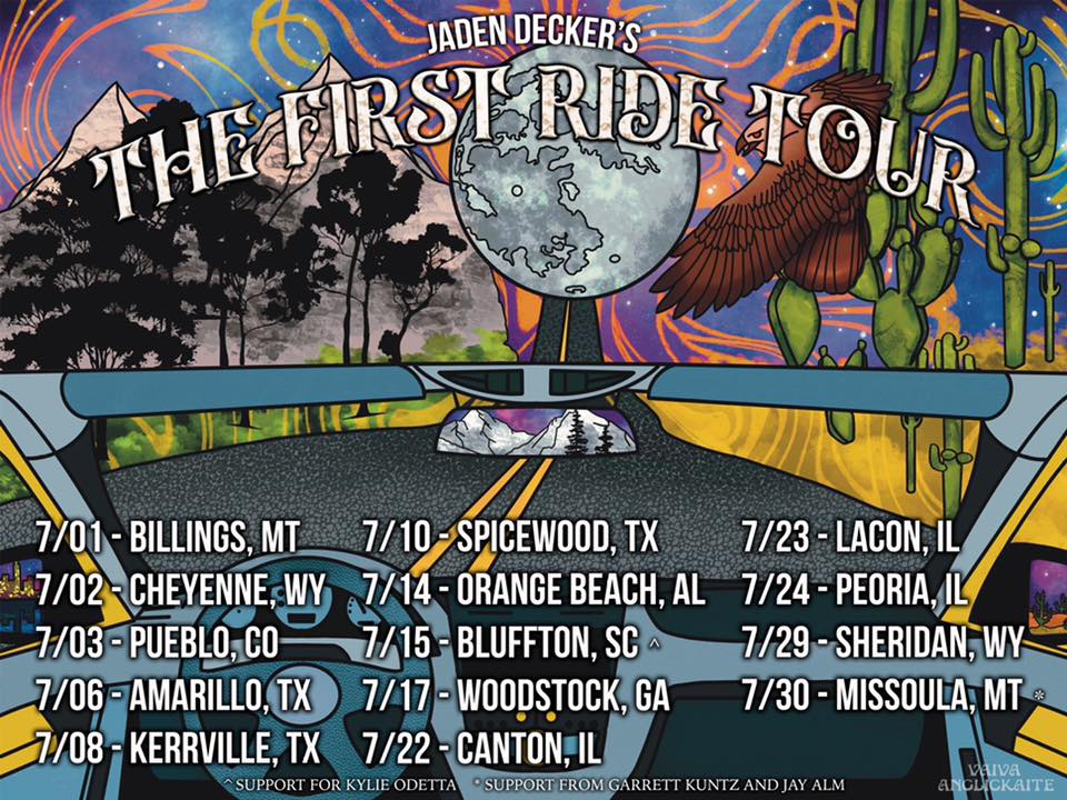 Jaden Decker's "The First Ride" Tour
