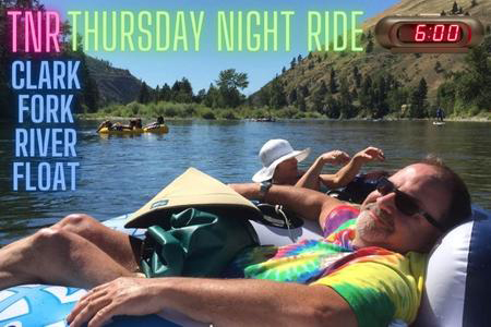 TNR - Thursday Night MTB Ride Missoula - Floating the Clark Fork River