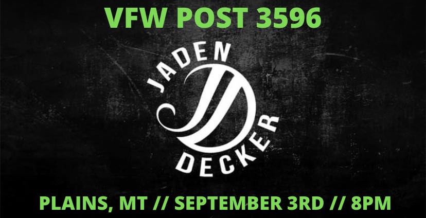 Jaden Decker LIVE at VFW Post 3596