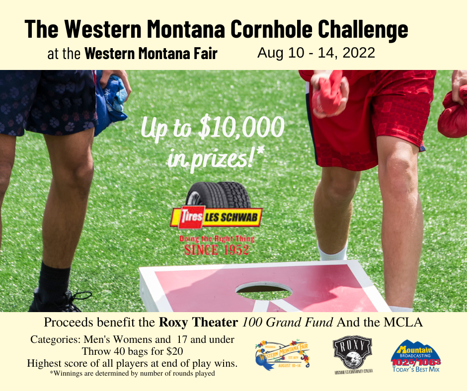 Western Montana Cornhole Challenge at the Western Montana Fair in Missoula