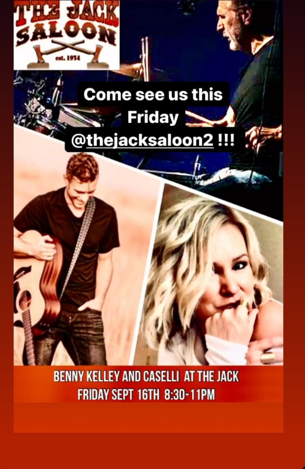 Benny Kelley and Caselli at The Jack