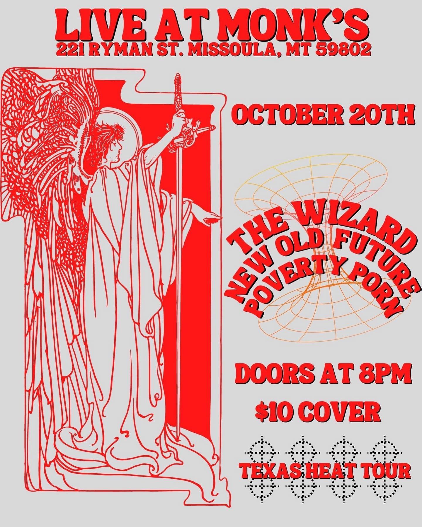 The Wizard Live at Monk's Bar in Missoula on Thursday, October 20