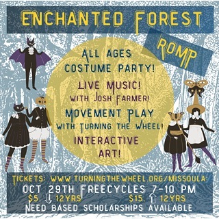Enchanted Forest Romp Costume Party at Free Cycles on October 29, 2022