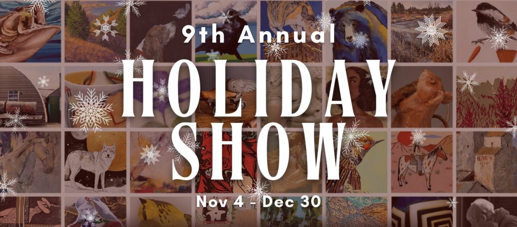 9th Annual Holiday Show at Radius Gallery in Downtown Missoula