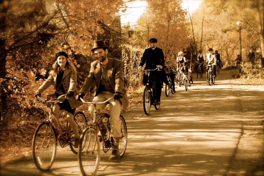 Tweed Ride with Free Cycles in Missoula, Montana